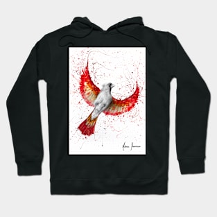 Golden Feather Cardinal Hoodie